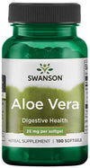 SWANSON ALOE VERA 25MG 100 KAPSZULA