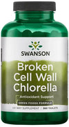 SWANSON BROKEN CELL WALL TÖRÖTT SEJTFALÚ CHLORELLA 500MG 360 TABLETTA