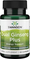 SWANSON DUAL GINSENG PLUS 60 KAPSZULA