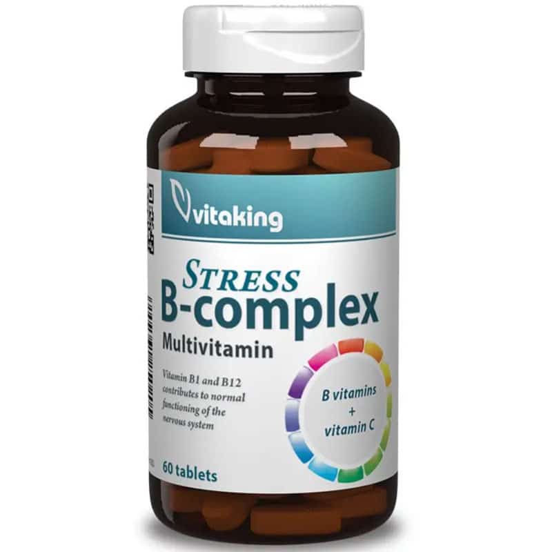 VIATKING Stressz B-komplex vitamin tabletta – 60db